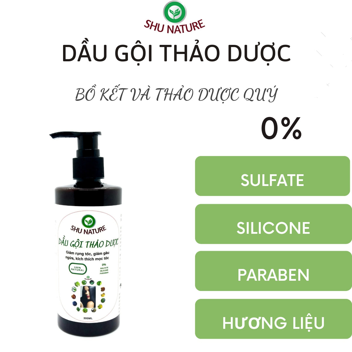 Dầu Gội Trị Rụng Tóc Thảo Dược: Giải Pháp Từ Thiên Nhiên Cho Mái Tóc Khỏe Đẹp